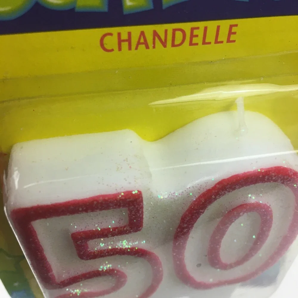 50th Birthday Confetti Candles Napkins Plates Party Black Silver Colorful‎ READ